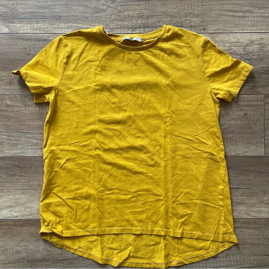 Euc Zara Basic High Low Tee